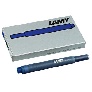 Lamy T10MS Dolma Kalem Kartuşu Mavi-Siyah 5'li Paket buyuk 1