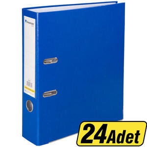 Avansas Extra Plastik Klasör Geniş A4 Mavi 1 Koli (24 Klasör)