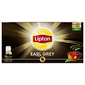 Lipton Earl Grey Bardak Poşet Çay 25'li buyuk 1