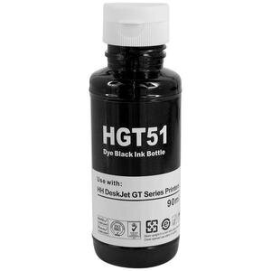 Printpen HP GT51XL Siyah Muadil Kartuş X4E40AE 90 ml Şişe