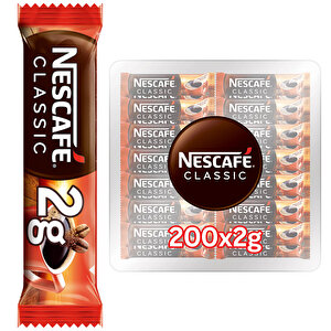 Nescafe Classic Stick Kahve 2 gr 200'lü Paket buyuk 1