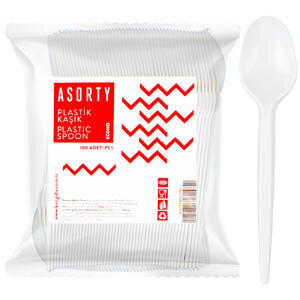 Asorty Eko Kaşık 100'lü