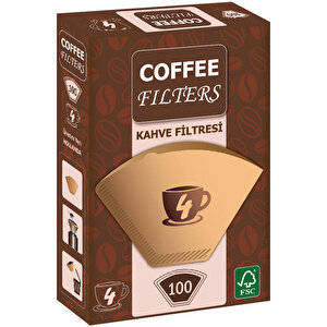 Coffee Filters Filtre Kahve Kağıdı 4 Numara 100'lü buyuk 1
