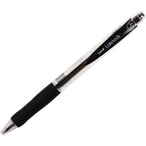Uni-ball Sn-100 Laknock Tükenmez Kalem 0.7 mm Çelik Uçlu Siyah