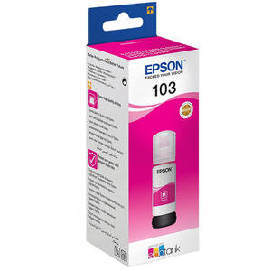 Epson 103 C13T00S34A Kırmızı Orijinal Mürekkep