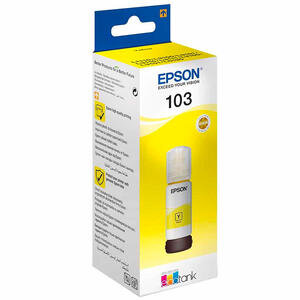 Epson 103 C13T00S44A Sarı Orijinal Mürekkep