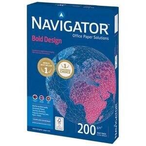 Navigator A4 Beyaz Fotokopi Kağıdı 200 gr 1 Paket (150 sayfa)