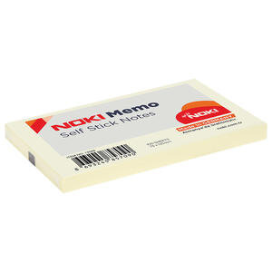 Noki Memo 12009 Yapışkanlı Not Kağıdı 75 mm x 125 mm Sarı 100 Yaprak