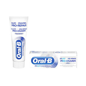 Oral-B Diş Eti ve Diş Minesi Pro-Onarım Hassas Beyazlık Diş Macunu 75 ML buyuk 1