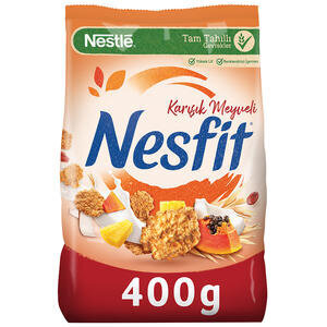 Nestle Nesfit Karışık Meyveli Tam Tahıl ve Pirinç Gevreği 400 g