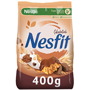 Nestle Nesfit Çikolatalı Tam Tahıl ve Pirinç Gevreği 400 gr buyuk 1