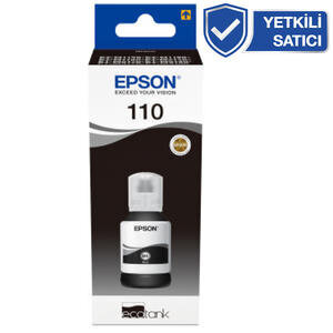 Epson 110 Siyah Orijinal Mürekkep