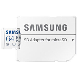 Samsung Evo Plus MB-MC64KA/TR 64 GB Class10 Micro SD Kart buyuk 1