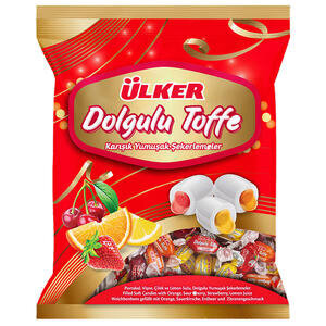 Ülker Karışık Meyveli Dolgulu Toffe 350 g 