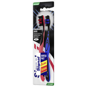 Signal Performance Black Diş Fırçası Yumuşak 1+1li