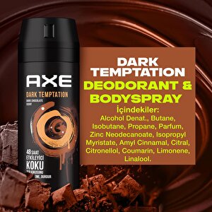 Axe Dark Temptation Erkek Deodorant 150 ML buyuk 4