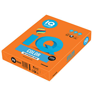 IQ Color A4 Turuncu Fotokopi Kağıdı 80 gr 1 Paket (500 Sayfa)