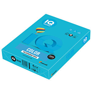 IQ Color A4 Koyu Mavi Fotokopi Kağıdı 80 gr 1 Paket (500 Sayfa)