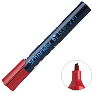 Schneider Maxx 230 Permanent Kalem Kırmızı buyuk 1