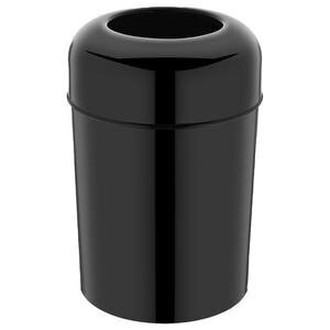 Rulopak DR-3527 Pota Kapak Çöp Kovası 15 lt Siyah