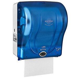 Rulopak R-1301 Sensörlü Kağıt Havlu Dispenseri 21 cm Mavi buyuk 1