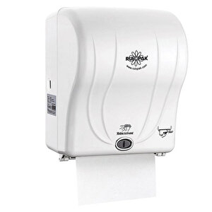 Rulopak R-1301 Sensörlü Kağıt Havlu Makinesi 21 cm Beyaz buyuk 1