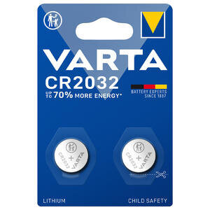 Varta CR2032 Lityum Düğme Pil 2'li Paket