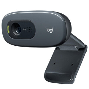 Logitech C270 HD 720p Mikrofonlu Web Kamerası - Siyah buyuk 1