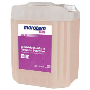 Maratem M342 Endüstriyel Bulaşık Makinesi Deterjanı 20 litre
