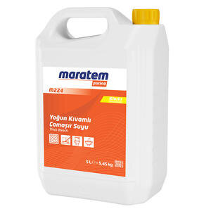 Maratem M224 Yoğun Kıvamlı Çamaşır Suyu 5 litre