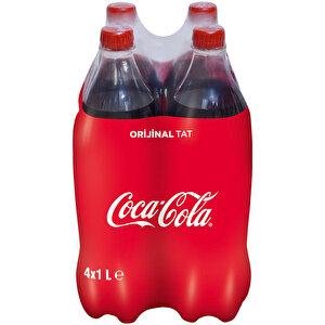 Coca Cola 1 lt 4'lü Paket buyuk 4