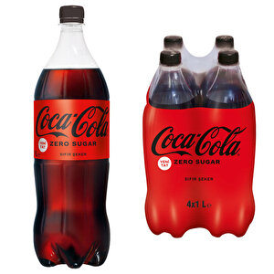 Coca Cola Şekersiz 1 lt 4'lü Paket buyuk 1