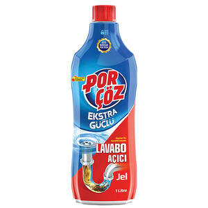 Porçöz Lavabo Açıcı Jel 1 LT