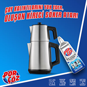 Porçöz Çay ve Kahve Makinesi Temizleyici 400 ML buyuk 4