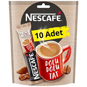 Nescafe 2'si 1 Arada Kahve 10 gr 10'lu Paket buyuk 1