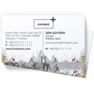 Mimar Kartviziti (100 Adet)