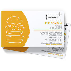 Büfe Kartviziti (100 Adet)