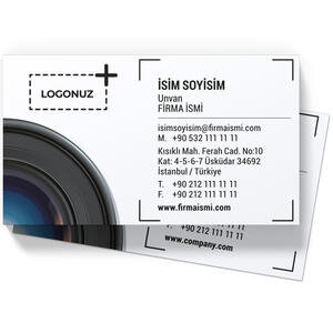 Fotoğrafçı Kartviziti (100 Adet)