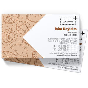 Pastane Kartviziti (100 Adet)