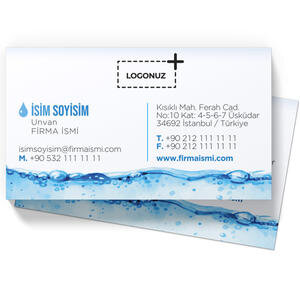 Sucu Kartviziti (100 Adet)