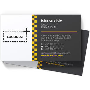 Taksici Kartviziti (100 Adet)