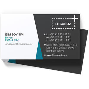 Kurumsal Şablon V8 Kartviziti (100 Adet)