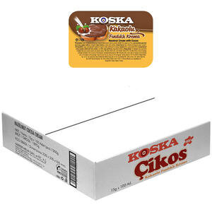 Koska Fındık Kreması 15 gr 100'lü