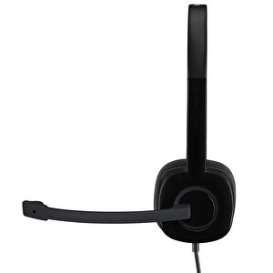 Logitech H151 Gürültü Önleyici Mikrofonlu Kulaklık - Siyah buyuk 2