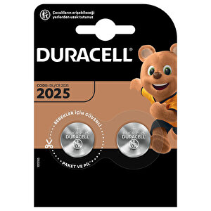 Duracell DL/CR 2025 Düğme Pil 2'li buyuk 1