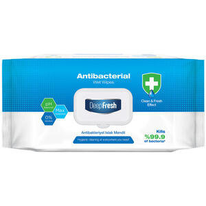 Deep Fresh Antibakteriyel Islak Mendil 100'lü