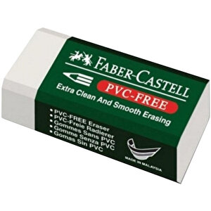 Faber-Castell 7085/30 Beyaz Silgi Tekli buyuk 1