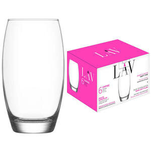 Lav Empire Meşrubat Bardağı 6lı  510cc LV-EMP368F