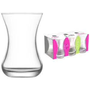 Lav Demet LV-DMT303 Sade Çay Bardağı 135 ml 6'lı