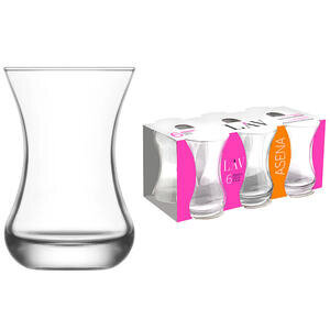 Lav ASN314E Asena Çay Bardağı 125 ml 6'lı